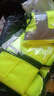 京匠高亮反光衣反光背心定制反光服馬甲多口袋大碼透氣反光服馬甲定制 多口袋熒光黃 曬單實(shí)拍圖
