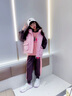 G.DUCKKIDS童裝女童秋冬季套裝2024新款兒童冬裝中大童加絨加厚衛(wèi)衣馬甲三件 粉色套裝 120碼建議110-120cm6-7歲 曬單實拍圖