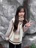 南極人圍巾女2023秋冬新款圍脖圍巾女冬款送女朋友高級百搭保暖防風(fēng)圍巾 米色-【溫暖百搭】 均碼 曬單實(shí)拍圖