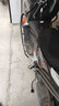 工馬25款錢江QJ鴻ADV150踏板車前后護杠鴻125防摔護杠后貨架專用 鴻ADV150/加強版 前碳鋼護杠/后 曬單實拍圖