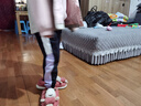 特步童裝女童加絨褲子拼接長(cháng)褲春秋新款兒童秋裝中大童運動(dòng)褲 正黑色 130cm 曬單實(shí)拍圖