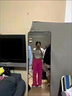NicoleJolie多巴胺工裝褲子女休閑褲2025夏季新款辣妹高腰闊腿褲寬松速干運(yùn)動(dòng) 玫紅常規(guī)款 M 曬單實(shí)拍圖