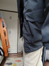 型曼2024春秋新款男裝束腳褲男士松緊腰寬松哈倫褲百搭簡(jiǎn)約工裝褲男 淺灰色 XL 曬單實(shí)拍圖