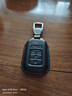 胤汝（YIN RU）適用本田奧德賽鑰匙套真皮15款-2021款新奧德賽艾力紳鑰匙包扣殼 全包本田A款黑色+金屬扣 曬單實(shí)拍圖