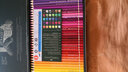 輝柏嘉（Faber-castell） 德國進(jìn)口水溶性彩色鉛筆成人藝術(shù)家美術(shù)繪畫(huà)專(zhuān)業(yè)手繪綠鐵輝盒 120色水溶性鐵盒裝 曬單實(shí)拍圖