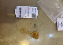 寶慶銀樓黃金項(xiàng)鏈足金水波鏈素鏈純金鎖骨鏈金鏈子送老婆送女友生日禮物 足金素鏈水波鏈 約4.6g 曬單實(shí)拍圖
