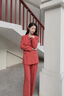 FASLOV小西裝套裝女秋職業(yè)正裝冬季時(shí)尚氣質(zhì)女神范高端韓版休閑西服外套 褲子 S 曬單實(shí)拍圖