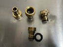 安路仕高壓清洗機洗車機配件280/380型自吸四分進水管進水快速活接接頭 進水四件套（適用于洗衣機龍頭） 曬單實拍圖