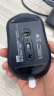 联想（Lenovo）无线蓝牙双模充电鼠标 蓝牙5.0/3.0 便携办公鼠标人体工学设计 Howard2022理性黑充电版 实拍图