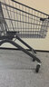 敏極超市購物車(chē)手推車(chē)商場(chǎng)賣(mài)場(chǎng)大號采購車(chē)買(mǎi)菜車(chē)家用物業(yè)理貨小推車(chē) 80L日本灰高配款 曬單實(shí)拍圖