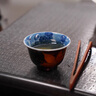 奢龍大師手繪青花大漆楓葉主人杯個人專用品茗杯送朋友長輩領(lǐng)導(dǎo) 曬單實拍圖