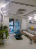 简派印橡 沙发 布艺沙发简约现代大小户型客厅家具北欧轻奢沙发组合XH-8123B 银灰色 四人位（2.8米） 实拍图
