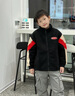 巴拉巴拉童裝兒童棉衣男童外套秋冬季中大童仿羊羔絨棉服保暖202423105101 曬單實拍圖