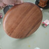 胡桃木茶盤(pán)托盤(pán)實(shí)木圓形干果盤(pán)日式木質(zhì)茶點(diǎn)盤(pán)水果盤(pán)家用小 胡桃木圓形托盤(pán)30*30*3cm 曬單實(shí)拍圖