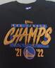 NBA 勇士隊總冠軍T恤 21-22賽季奪冠限定紀念款 籃球運動(dòng)時(shí)尚舒適簡(jiǎn)約寬松圓領(lǐng)短袖 騰訊體育 M 曬單實(shí)拍圖