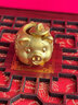 LPEZ老鳳凰黃金小金豬存金罐2023新款999足金本命年生肖豬擺件存錢罐 黃金豬存錢罐金約8.3-8.8 曬單實拍圖