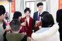 枝己（ZEIMSSMM）毛呢大衣2025新款新娘百搭秋冬女裝羊絨大衣風衣外套小個子可穿 LZ011 L 曬單實拍圖