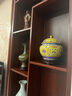 梵窯重器 景德鎮(zhèn)藝術(shù)瓷廠美研室款黃地琺瑯彩蓋罐 中式客廳小花瓶瓷器儲物罐博古架裝飾擺件【專注皇窯瓷】 曬單實拍圖