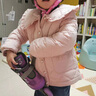 戴維貝拉（DAVE＆BELLA）兒童白鴨絨小香風(fēng)羽絨服女童外套冬裝保暖羽絨衣寶寶上衣秋冬 粉色 120 cm（建議身高110-120cm） 曬單實拍圖