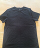 布先生布先生純色基礎時(shí)尚休閑短袖T恤 夏季v領(lǐng)舒適長(cháng)絨棉T恤衫男上衣 【純正棉感T】V領(lǐng)-石墨黑 XL (180) 曬單實(shí)拍圖