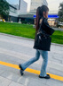 TUMI/途明Voyageur電腦收納包女士商務(wù)多功能電腦包 黑色拼煙槍色/0196619DGM 曬單實(shí)拍圖