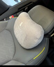適用領(lǐng)克01 02 03 05 06 09汽車(chē)頭枕車(chē)載靠枕頸枕車(chē)內裝飾用品08 頭枕＋腰靠【米色】 1套 曬單實(shí)拍圖