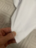 栩禧夏季短袖男純色彈力緊身t恤時(shí)尚潮牌型男硬漢風(fēng)圓領(lǐng)打底衫百搭發(fā) 白色 XL 曬單實(shí)拍圖