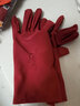 貝仕捷夏季防曬手套女士春秋薄款騎開(kāi)車(chē)禮儀氨綸彈力珠寶 酒紅色4雙 均碼 曬單實(shí)拍圖