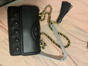 托里.伯奇（TORY BURCH）FLEMING女包單肩斜挎包鏈條包 TB75576-001七夕禮物 曬單實(shí)拍圖