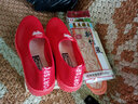 隆瑞祥鞋子夏季女鞋老北京布鞋女網(wǎng)鞋透氣運(yùn)動(dòng)休閑鞋軟底防滑網(wǎng)面媽媽鞋 紅色 37 曬單實(shí)拍圖