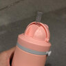 品家家品（PINKAH）兒童吸管保溫水杯304不銹鋼男女寶寶翻蓋喝水杯240ml幼兒園便攜 3282粉色 240ml 曬單實拍圖