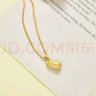 潮宏基 趣玩金奶瓶黃金吊墜女足金掛墜寶寶金飾周歲情人節禮物計價(jià) U 約1.75g（不含項鏈） 曬單實(shí)拍圖