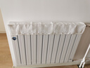 奴詩(shī)漫現做定制歐式暖氣罩裝飾布藝防熏遮擋家用簡(jiǎn)約暖氣片遮擋罩裝飾罩 白色包邊蕾絲花邊 長(cháng)180*厚10*高14閥門(mén)右邊 曬單實(shí)拍圖