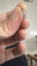 Holycat懷里貓999足銀素圈耳環(huán)女輕奢養耳洞耳釘高級簡(jiǎn)約耳飾女生生日禮物閨蜜 999銀閃鉆素圈耳環(huán)（一對） 曬單實(shí)拍圖