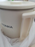 康佳（KONKA）便攜式燒水壺 折疊電熱水壺旅行燒水杯家用不銹鋼折疊水壺電熱水杯 0.8L 折疊【食品級(jí)304】配送蒸片 曬單實(shí)拍圖