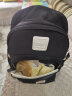 aardman妈咪包多功能大容量双肩妈咪包便携母婴包外出背包HY-1818黑色 实拍图
