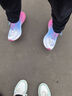 強風(fēng)跑霸鯤鵬3全掌碳板競速體考體測田徑運動(dòng)比賽訓練學(xué)生中考專(zhuān)用跑步鞋 藍粉 42 曬單實(shí)拍圖