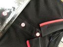 紀(jì)凱帝 高端polo定制工作服夏季短保羅袖翻領(lǐng)t恤文化衫訂制刺繡印字logo工衣訂做團(tuán)體服裝diy 黑色 S 曬單實拍圖