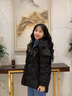 帝黛品牌羽絨服女短款冬裝2024年新品女士休閑輕薄女裝寬松韓版外套 黑色【店長(cháng)推薦】 L建議（120-135）斤 曬單實(shí)拍圖