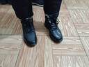 全洲狼 雪地靴男東北大棉靴加絨加厚男靴作大碼抗寒保暖防滑戶(hù)外棉鞋男 黑色棉鞋910 45 (275mm) 曬單實(shí)拍圖