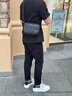 亞歷山大麥昆（Alexander McQueen）AMQ男士系帶小白鞋闊型休閑運(yùn)動(dòng)鞋 白色/黑色 41 曬單實(shí)拍圖