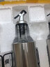 唯企家廚玻璃油壺不銹鋼醬油瓶調料瓶家用醋瓶廚房玻璃控油防漏嘴家用防塵 調料瓶買(mǎi)一送一 調料瓶-小號-200ML 曬單實(shí)拍圖