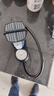 迪路仕（DEROACE）腳踩打氣筒高壓迷你便攜式汽車電動車摩托車自行車家用腳踏打氣泵 帶表款腳踩打氣筒(藍色) 曬單實拍圖