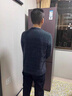 啄木鳥秋冬季男士毛衣男加絨加厚圓領(lǐng)針織衫男裝上衣中青年保暖打底衫 21026/3229墨綠色 XL 曬單實拍圖