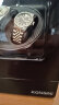柯士尼 瑞士品牌防磁摇表器自动手表盒上链上弦盒旋转晃表器转表器礼品 2+0黑色高光油漆+黑色碳素皮 实拍图