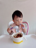 貝兒欣輔食勺扭扭嬰兒勺子寶寶學(xué)吃飯兒童自主進(jìn)食訓練勺硅膠短柄彎彎勺 扭扭湯勺2個(gè)裝 曬單實(shí)拍圖