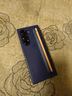 三星（SAMSUNG）Galaxy Z Fold6 原裝纖巧S Pen保護(hù)殼 手機(jī)套 原廠手機(jī)殼 附帶手寫筆多功能保護(hù)套 深藍(lán)色 曬單實拍圖