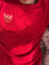 国际品牌男装红色短袖毛衣男冬季保暖加厚打底衫时尚潮流内搭本命年半袖针织衫 2192加厚款红色 XL 晒单实拍图
