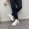 森馬男鞋夏季潮流百搭休閑板鞋男士運動(dòng)增高真皮輕奢經(jīng)典小白鞋春秋款 茶綠 （旗艦款） 43 曬單實(shí)拍圖