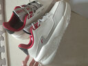 安踏女鞋老爹鞋子2026春季新款皮面防水女士板鞋女子運動(dòng)鞋 （皮面）象牙白/一度灰/大紅-3 35.5 曬單實(shí)拍圖